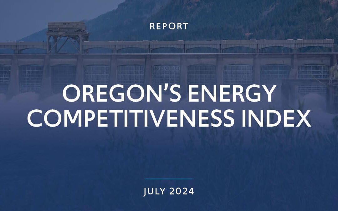 Oregon’s Energy Competitiveness Index